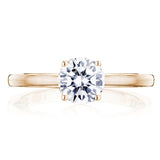 Coastal Crescent Round Solitaire