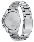 ATESSA Blue Dial Super Titanium Duratect Platinum Bracelet