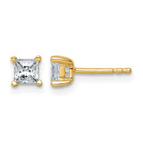 14k 3/4 carat Lab Grown Diamond Stud Earrings