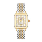 Deco Madison Mid Two-Tone 18K Gold Diamond Dial Watch