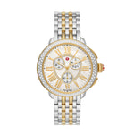 Serein Two-Tone 18K Gold-Plated Diamond Watch