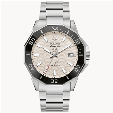 Marine Star White Dial