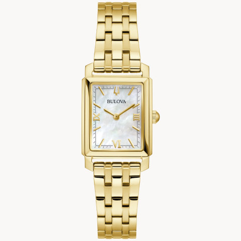 Sutton MOP Dial Yellow Gold Tone Case and Bracelet