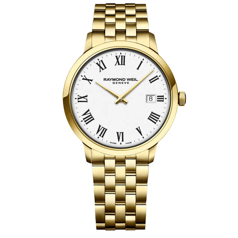 Toccata Classic Men's Gold White Dial Quartz Watch