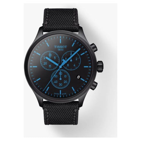 Tissot Chrono XL Black PVD Blue Index