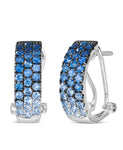 Le Vian Ombre Earrings featuring Denim Ombré® set in 14K Vanilla Gold®