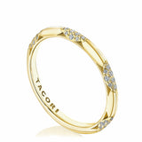Founder's Collection | 360° Foundation Wedding Band 18k Yellow Gold 1/2 Way