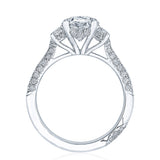 Founder's Collection | Oval 3-Stone Engagement Ring Platinum 2.25 Carat