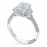 Founder's Collection | Oval 3-Stone Engagement Ring Platinum 2.25 Carat