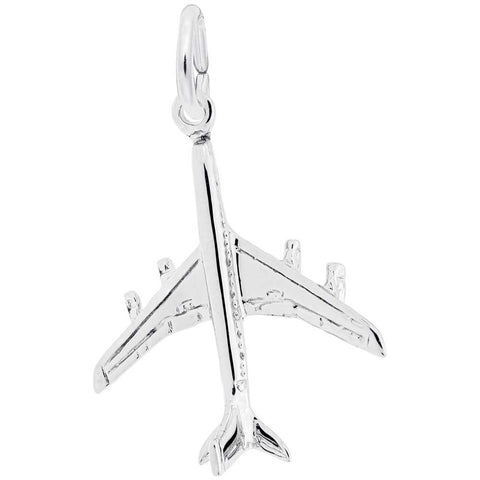 925 Plane Charm