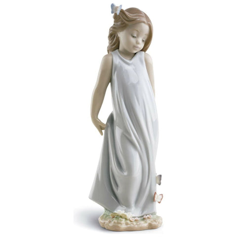 Friend of The Butterflies Girl Figurine