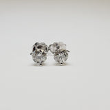 1 Carat Round Martini Diamond Studs