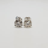 2.03 Carat Martini Set Diamond Studs