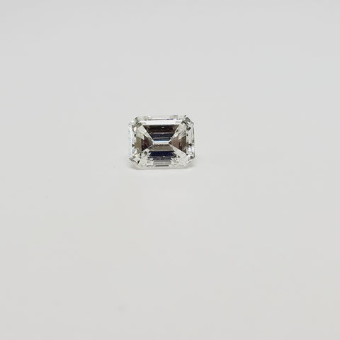 .90 H SI1 GIA Certified Emerald Cut Diamond