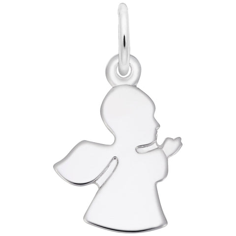 925 Small Guardian Angel Charm