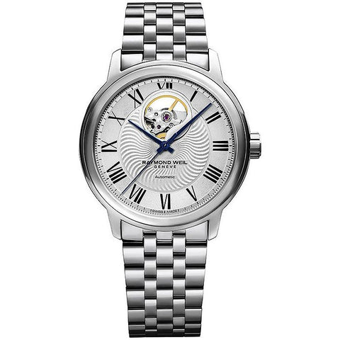 Maestro Men's Automatic Open Heart Watch