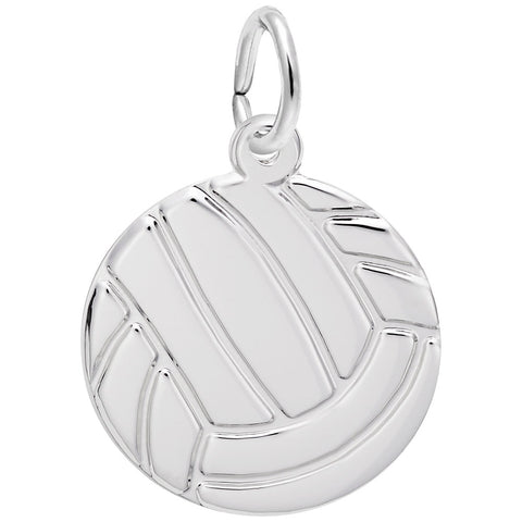 Flat Volleyball Charm