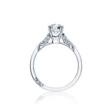 Simply Tacori Snowflake Round Engagement Ring