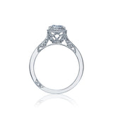 Round Dantela Halo Engagement Ring