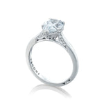 Simply Tacori Pear Engagement Ring