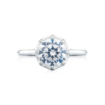 Simply Tacori 8 Prong Round Engagement Ring