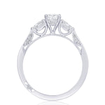 Simply Tacori 18k White Gold Engagement Ring