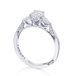 Simply Tacori 18k White Gold Engagement Ring