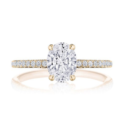 Truly T 18k Rose Gold Engagement Ring