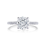 Simply Tacori Round Hidden Halo Engagement Ring