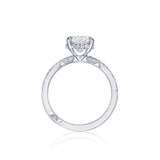 Simply Tacori Round Hidden Halo Engagement Ring