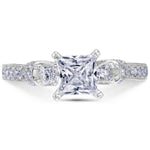 Crown Collection 3 Stone Engagement Ring