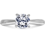 Luminaire Princess Cut Solitaire Engagement Ring