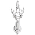 925 Deerhead Charm