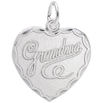 Grandma Heart Charm