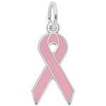 925 Breast Cancer Awareness Charm