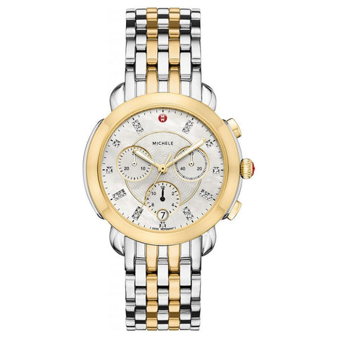 Sidney Two Tone Diamond Dial Watch