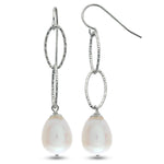 Freshwater Pearl Station Earrings