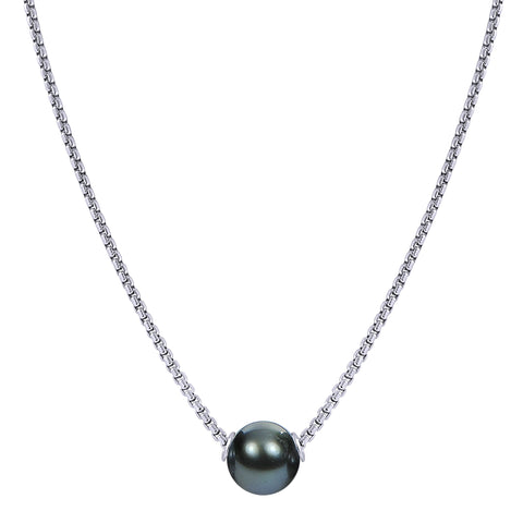 Tahitian Pearl Solitaire Necklace