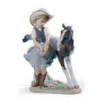 Cowgirl Figurine