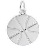 Flat Basketball Charm