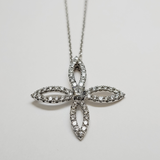 Floral Diamond Pendant