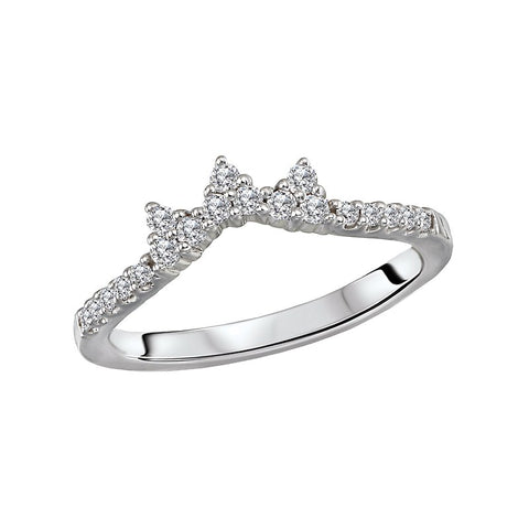 Lavie Round Diamond Nesting Wedding Band