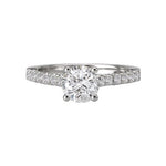 Romance Classic Semi-Mount Diamond Ring