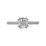 Romance Classic Semi-Mount Diamond Ring