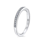 Luminaire Channel Set Wedding Band