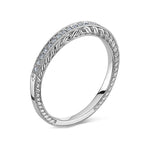 Luminaire 1/2 Wedding Band