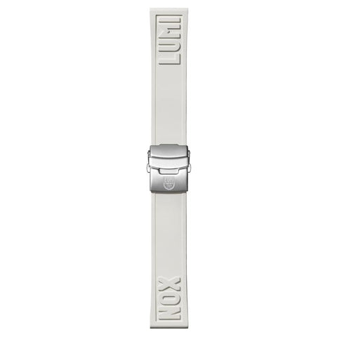 24mm Cut-To-Fit Luminox Branded Strap In White