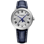 Maestro Men's Moon Phase Automatic Leather Watch