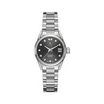 Ladies Carerra Black Diamond Dial Calibre 9 Automatic