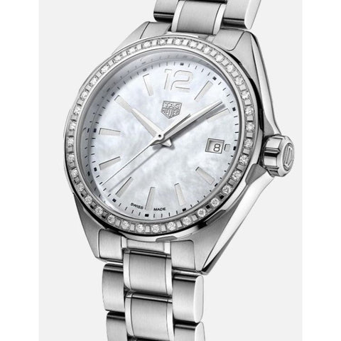 Ladies Formula 1 MOP Diamond Bezel